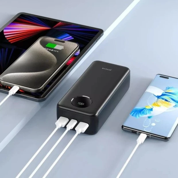 Повербанк Proove Illuminator SE 22.5W 30000mAh (Чорний)