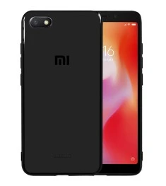 Накладка Glass Case Xiaomi Redmi 6A (черный)