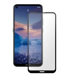 Захисне скло 5D Standard Nokia 5.4 Чорне.