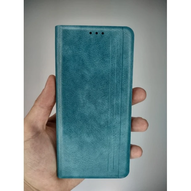 Чехол-книжка Leather Book Samsung Galaxy A30s / A50 / A50s (2019) (Бирюзовый)