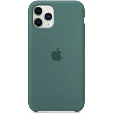 Силикон Original Case Apple iPhone 11 Pro Max (55) Blackish Green