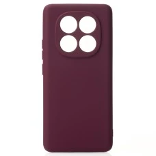 Силикон Original Xiaomi Redmi Note 14 Pro Plus 5G (ShutCam) (Бордовый)
