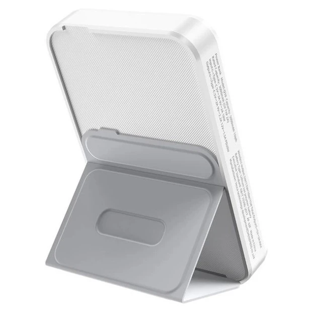 Беспроводное зарядное устройство PowerBank Hoco Q10 MagSafe 5000mAh PD 20W (White)