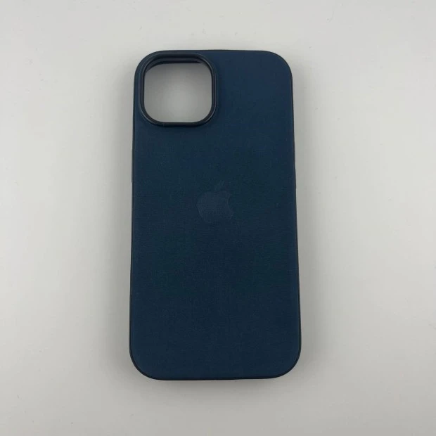 Чохол FineWoven з MagSafe для Apple iPhone 15 (синій)