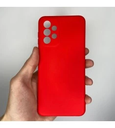 Силіконовий оригінальний 360-чохол для Samsung Galaxy A23 (ShutCam) (Червоний)