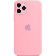 Силіконовий Оригінальний Чохол RoundCam для Apple iPhone 11 Pro Max (36) Кенді Рожевий