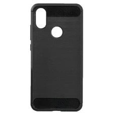 Силиконовый чехол Polished Carbon Huawei P Smart Z (чёрный)