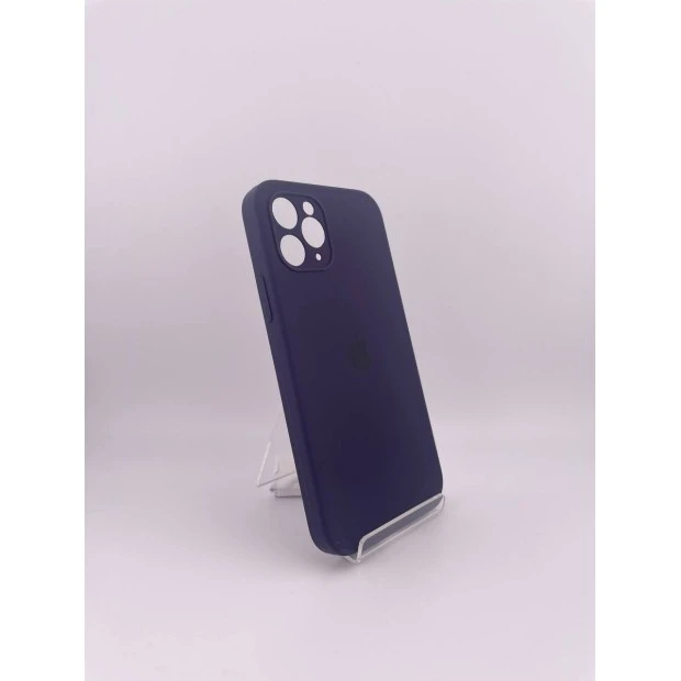 Силикон Original Square RoundCam Case Apple iPhone 11 Pro (72) Eggplant