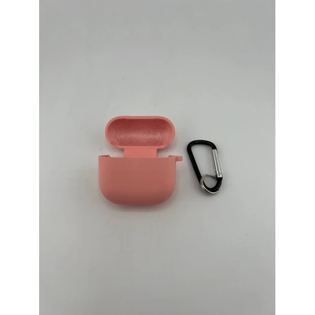 Чохол для навушників Full Silicone Case with Microfiber Apple AirPods 4 (36) Candy Pink
