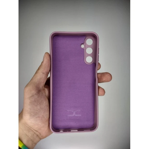 Силикон Original Samsung Galaxy A24 (ShutCam) (Лиловый)