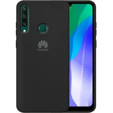 Силикон Original 360 Case Logo Huawei Y6P (Чёрный)