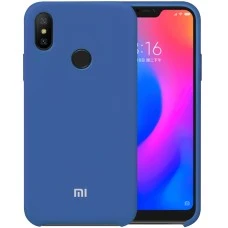 Силикон Original Case Xiaomi Redmi 6 Pro / Mi A2 Lite (Кобальт)