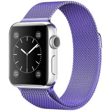 Ремінець Milanese Loop Apple Watch 38  /  40  /  41  /  SE (Світло-фіолетовий)