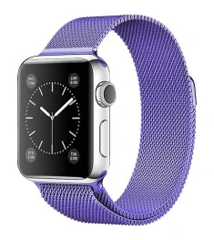Ремінець Milanese Loop Apple Watch 38  /  40  /  41  /  SE (Світло-фіолетовий)
