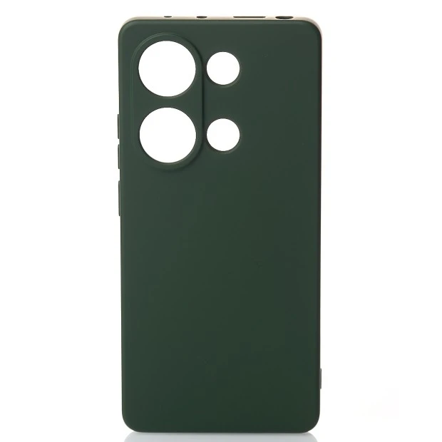 Силікон оригінальний Xiaomi Redmi Note 13 4G (ShutCam) (темно-зелений)