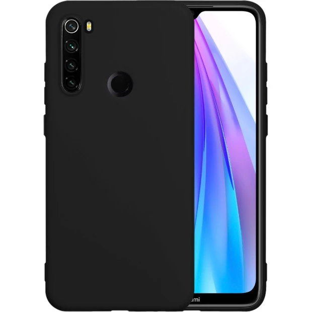 Силікон iNavi Color Xiaomi Redmi Note 8T (Чорний), Харків, Київ, Україна