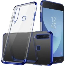 Силикон UMKU Line Samsung Galaxy A9 (2018) A920 (синий)