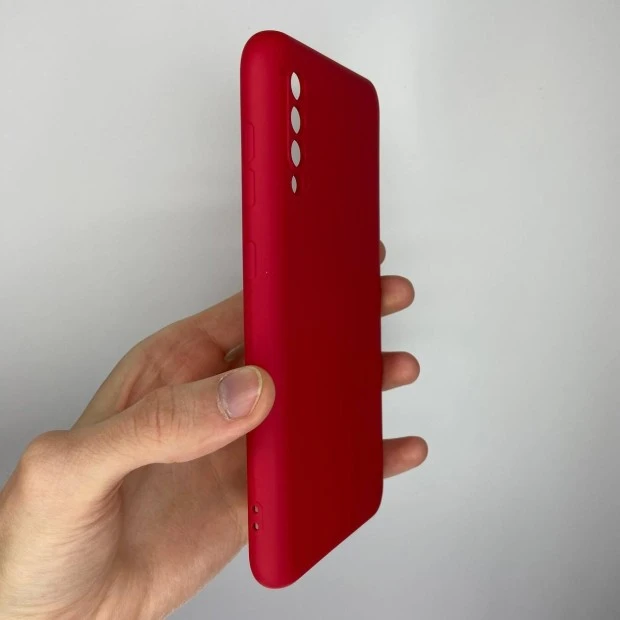 Силикон Original 360 Case Samsung Galaxy A30s / A50 / A50s (ShutCam) (Красный)