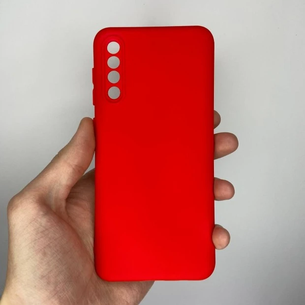 Силикон Original 360 Case Samsung Galaxy A30s / A50 / A50s (ShutCam) (Красный)