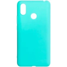 Силиконовый чехол iNavi Color Xiaomi Mi Max 3 (Бирюзовый)