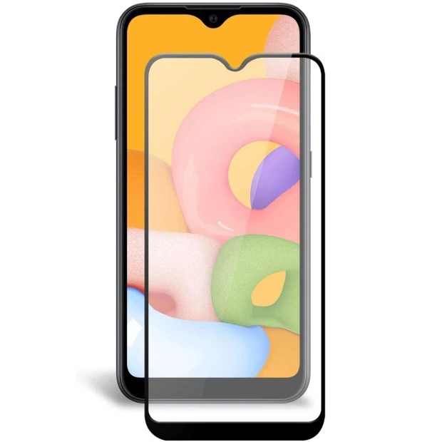 Стекло 3D Samsung Galaxy A01 (2019) Black
