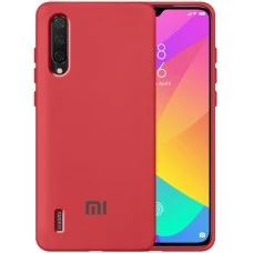 Силикон Original 360 Case Logo Xiaomi Mi9 Lite / Mi CC9 (Клубничный)