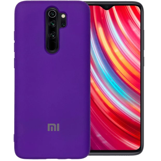 Силикон Original Case Xiaomi Redmi Note 8 Pro (Фиолетовый)
