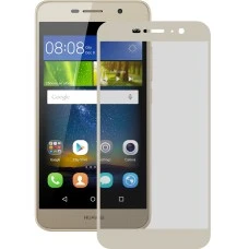 Защитное стекло 3D для Huawei Nova Lite (2017) / Y6 Pro (2017) Gold
