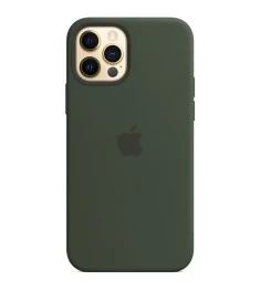 Чехол Silicone Case Apple iPhone 12 / 12 Pro (Cyprus Green)
