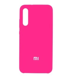 Силикон Original 360 Case Logo Xiaomi Mi A3 (Малиновый)