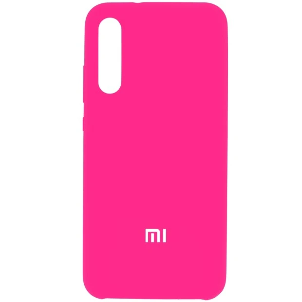 Силиконовый чехол Original Case Xiaomi Mi A3 (Малиновый)