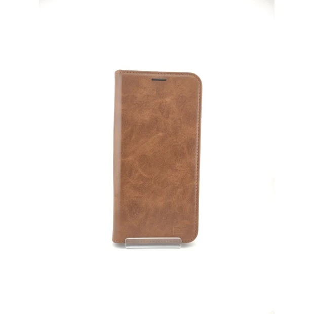 Чохол-книжка Leather Elegant для Xiaomi Redmi Note 13 Pro 5G (Коричневий)