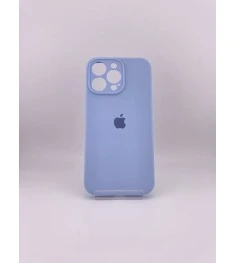 Силиконовый оригинальный чехол RoundCam для Apple iPhone 15 Pro Max (15) Лиловый..