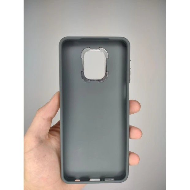 Чехол Metal Frame Xiaomi Redmi Note 9S / Note 9 Pro / Note 9 Pro Max (Серый)