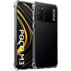 Силікон 6D Xiaomi Poco M3 (Прозорий)