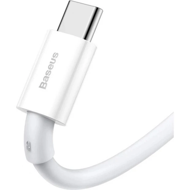 USB-кабель Baseus Superior 66W (2m) (Type-C) (Білий) CATYS-A02