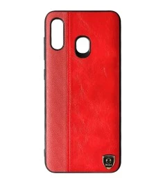 Силикон iPefet Samsung Galaxy A20 / A30 (2019) (Красный)