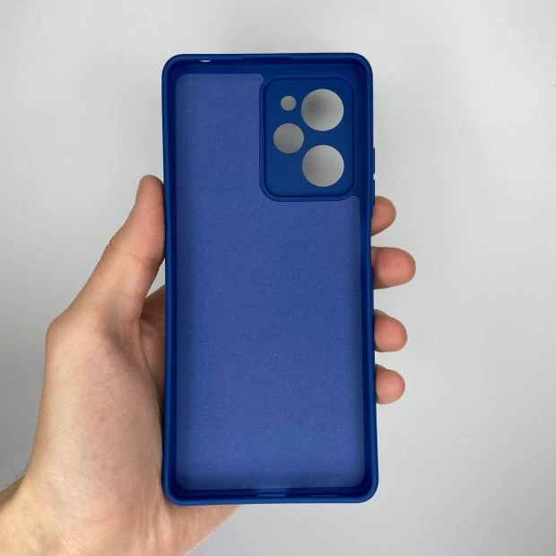 Силіконовий оригінальний 360-чохол для Xiaomi Poco X5 (ShutCam) (Кобальт)