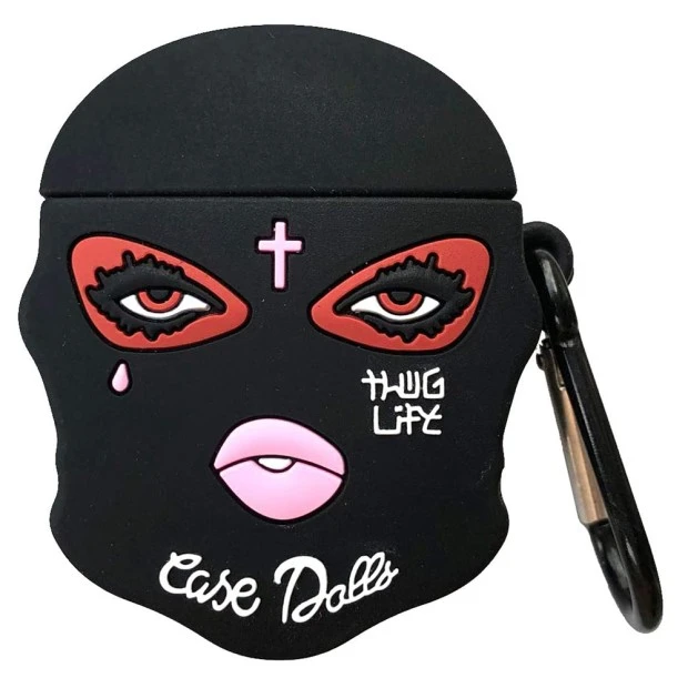 Чехол для наушников Cartoon Apple AirPods 2 (Thug Life)