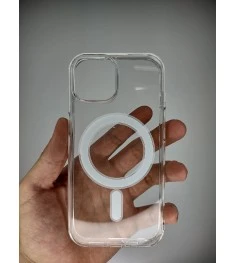 Чохол Clear Case with MagSafe Apple iPhone 15 (Прозорий)