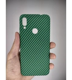 Чехол-накладка Carbon Xiaomi Redmi Note 7 (Тёмно-зелёный)