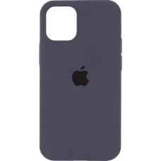 Силикон Original Round Case Apple iPhone 15 (19) Dark Grey
