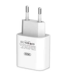 СЗУ-адаптер USB-C XO L40 PD 18W (Белый)