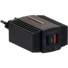 СЗУ-адаптер Moxom MX-HC12 + Type-C-кабель 2.4A QC 2USB