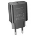 Чорний зарядний пристрій-адаптер USB Borofone BA71A PD 20W (1 Type-C) Чорний зарядний пристрій-адаптер USB Borofone BA71A PD 20W (1 Type-C)