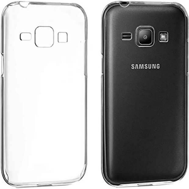 Силиконовый чехол WS Samsung Galaxy J1 (2015) J100 (прозрачный)