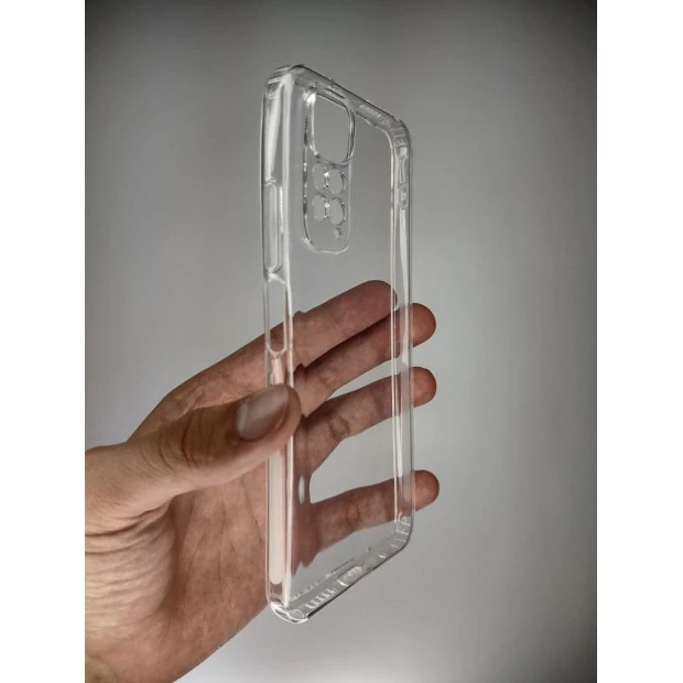 Силікон WS для Xiaomi Redmi Note 11  /  Note 11S (ShutCam) (Прозорий)