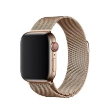 Ремешок Milanese Loop Premium Apple Watch 38 / 40 / 41mm (Gold)