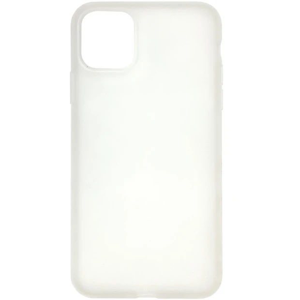 Силікон TPU Латекс Apple iPhone 11 Pro Max (Білий)