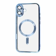 Чехол UMKU Shining with MagSafe Apple iPhone 16 Plus (Sierra Blue)
